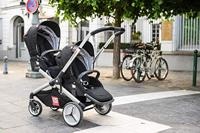 Kinderwagen RED CASTLE Evolutwin Zwart - thumbnail