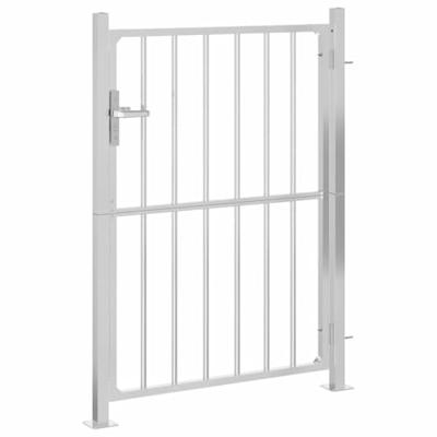 Tuinpoort 100x150 cm roestvrij staal