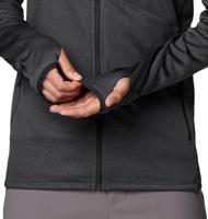 Columbia Park View™ Full Zip Fleece Heren Black Heather M - thumbnail