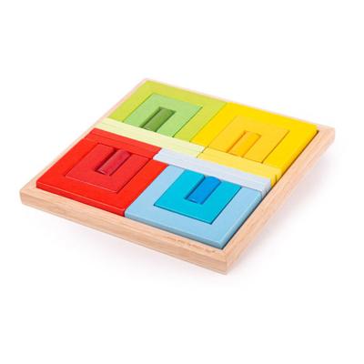 Bigjigs bouwblokken: deurposten & cilinders