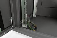 Digitus DN-19 16U-6/6-EC-SW 19inch-wandkast (b x h x d) 600 x 816 x 600 mm 16 HE Zwart, Zwart (mat), Zwart (RAL 9005) - thumbnail
