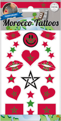 Plaktattoos Marokko (18st)