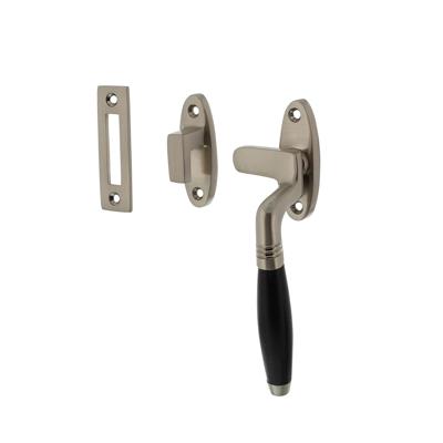 Intersteel Raamsluiting Ton rechts mat nikkel / ebbenhout
