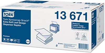 Tork servetten Expressnap Snack voor dispenser, 2-laags, 500 per bundel