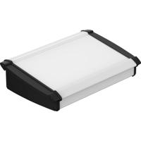 Bopla ATPH 1865-0250 ALU-TOPLINE_SET Consolebehuizing (l x b x h) 181.2 x 250 x 68.2 mm Aluminium, ABS Natuur, Zwart (RAL 9005) 1 stuk(s) - thumbnail