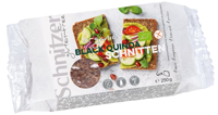 Schnitzer Organic Black Quinoa Schnitten - thumbnail