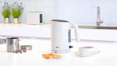 Braun WK3000WH PurEase Waterkoker 1L 2200W Wit