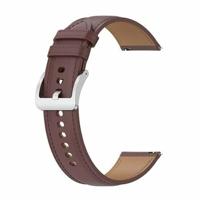 Garmin Venu 2 & 3 - Luxe leren bandje - Donkerbruin - leather - thumbnail