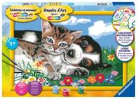 Ravensburger Schilderen op nummer Een mooie vriendschap - thumbnail