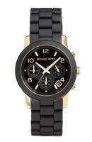 Michael Kors zwart Catwalk chronograaf horloge MK5191 - thumbnail