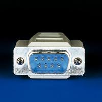 ROLINE RS232 kabel DB9, ST/BU 6m grijs - thumbnail