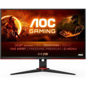 AOC GAMING 24G2SPAE/BK 24 Full HD 165Hz IPS Gaming Monitor