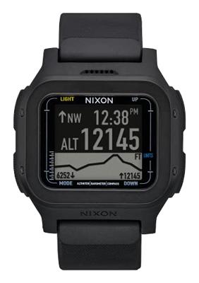 Nixon A1324-001 Zwart Heren horloge