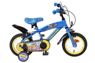 Rubble & Crew - kinderfiets - jongens - 12 inch - blauw - twee handremmen