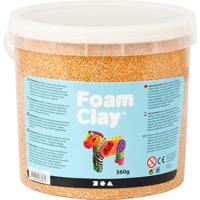 Foam Clay - metallic goud, 560gr. - thumbnail