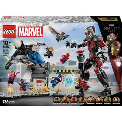 LEGO Marvel Captain America: Civil War actiescène 76314