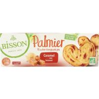 Palmier bladerdeegkoek caramel bio 100 Gram - thumbnail