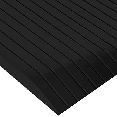 VidaXL Drempelhulpen 2 st 110x41x5 cm rubber