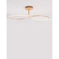 Lyora PlafondlampFungo krul goud - 9357086 - thumbnail