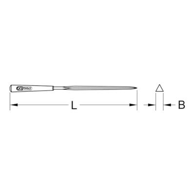 KS Tools 1403054 Lengte 145 mm 1 stuk(s)