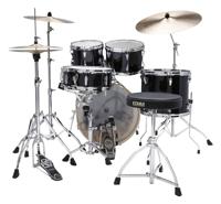Tama IP50H6W-HBK Imperialstar 5-delige drumkit Hairline Black - thumbnail