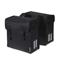 Basil B.V. Dubbele fietstas basil mara -3xl 52 liter 39 x 18 x 35 cm - zwart - thumbnail