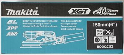 Makita BO002CGZ Accu excenter schuurmachine 150mm XGT 40 V Max Basic Body - thumbnail
