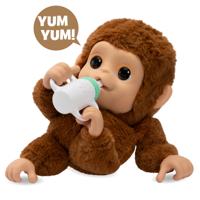 Little Live Pets My baby Monkey Mango interactieve knuffelaap - thumbnail