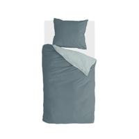 Dekbedovertrek 1-persoons - donkergroen - 140x220 cm - thumbnail