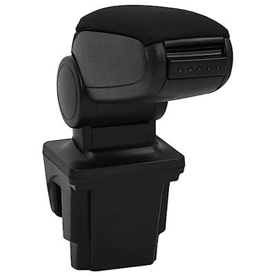 VidaXL Armsteun 16x32x(35-50,5) cm abs zwart