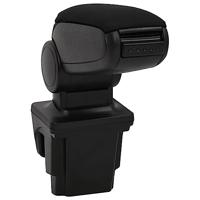 VidaXL Armsteun 16x32x(35-50,5) cm abs zwart - thumbnail