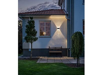 Chieri wandlamp antraciet 9.5cm - Konstsmide
