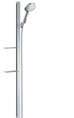 Hansgrohe Raindance Select S doucheset 120 3jet met Unica&apos;E glijstang 150 cm, chroom