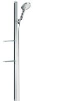 Hansgrohe Raindance Select S doucheset 120 3jet met Unica&apos;E glijstang 150 cm, chroom - thumbnail