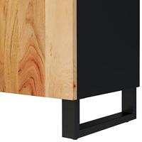 Tv-meubel 105x33,5x46 cm massief acaciahout en bewerkt hout - thumbnail