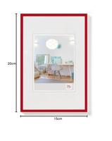 Walther New Lifestyle fotolijst 15x20cm rood - thumbnail