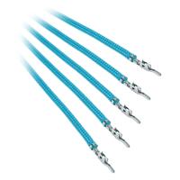 Alchemy 2.0 - PSU kabel - 5x 20cm - cyaan blauw - thumbnail