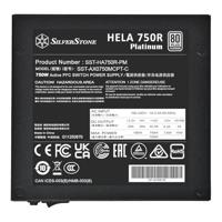 SilverStone hela 750r platinum modulaire 750 watt voeding (zwart, 4x pcie) - thumbnail