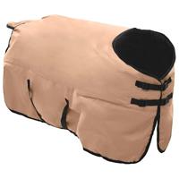 VidaXL Paardendeken cappuccino 105 cm polyester - thumbnail