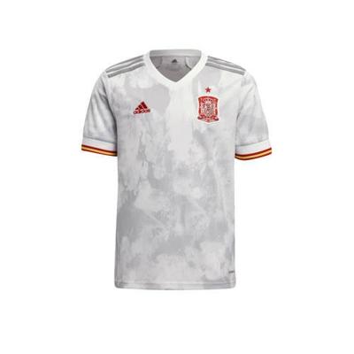 Spanje Shirt Uit Junior 2020-2021 - Maat 140 - Kleur: Wit | Soccerfanshop