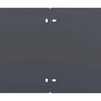 Gazonranden 10 st 20x103 cm koudgewalst staal antraciet - thumbnail