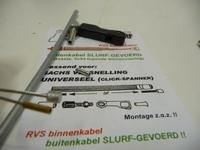 Kabelset Slurf Schakel Torpedo FS720 Zilver - thumbnail