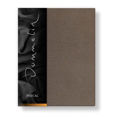 Dommelin Dommelin Laken Uni Percal 200TC 534 Nootmuskaat 240x270 cm