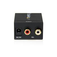 StarTech.com SPDIF digitale coaxiale en Toslink (optisch) naar stereo RCA audio converter - thumbnail