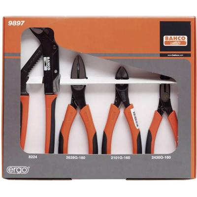 Bahco 9897 | Allround tangenset | 4-delig - 9897 Bahco 9897 | Allround tangenset | 4-delig - 9897
