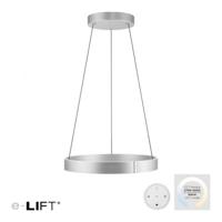 Neuhaus PURE Hanglamp E-Clipse e-Lift Ø 70 cm mat chroom - thumbnail