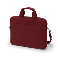 Dicota Laptoptas Tasche / Notebook / Slim Case BASE / Geschikt voor max. (laptop): 35,8 cm (14,1) Rood - thumbnail