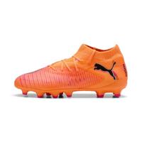 PUMA Future 8 Pro Gras / Kunstgras Voetbalschoenen (MG) Kids Oranje Roze Zwart - thumbnail