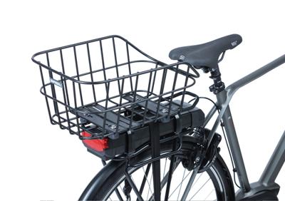 Fietsmand Basil Cento met WSL-systeem 22 liter 45 x 32 x 21 cm - mat zwart