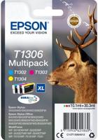 Epson C13T13064022 10.1ml Cyaan, Geel inktcartridge - thumbnail